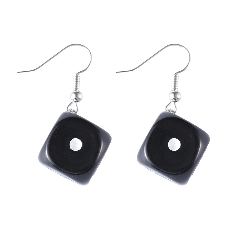 Party Games Gamecube - Creative White Black Dice Resin Acrylic