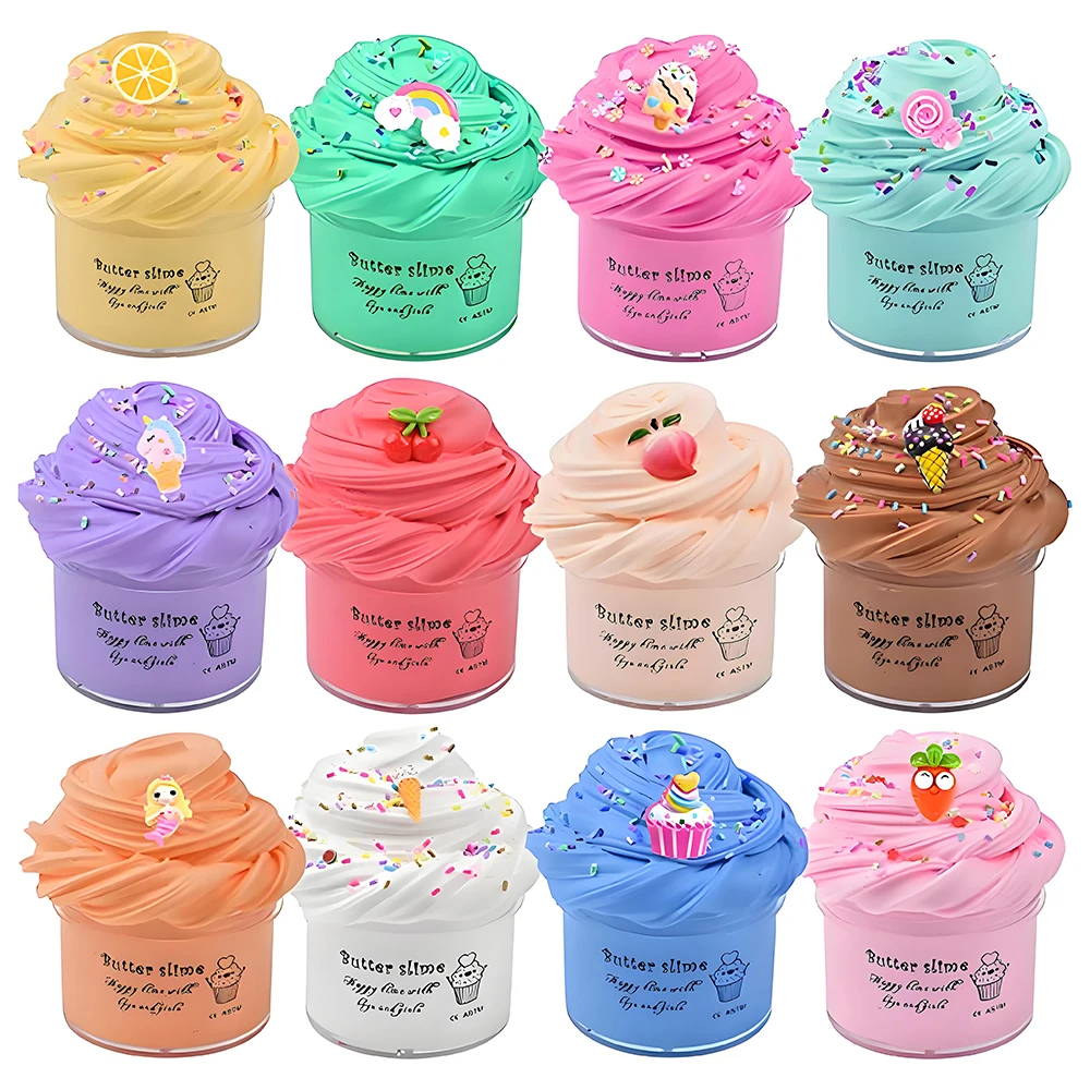 Party Games Event - 12 piece butter slime set, party