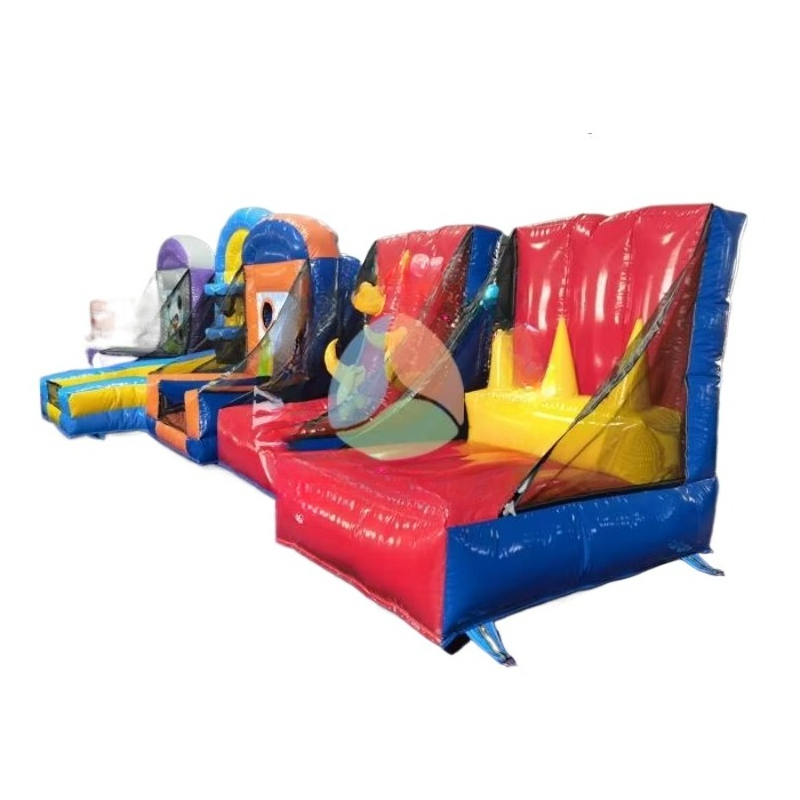 Party Games Popular - Popular outdoor giant inflatable 5-in-1 carnival