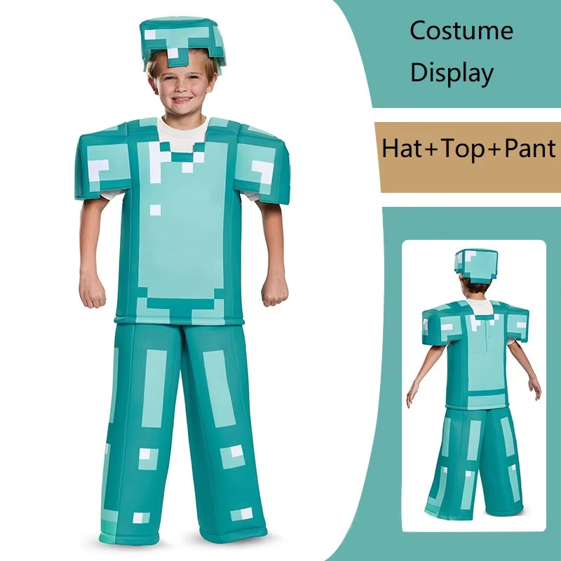 Party Games Children - NEW Kids Cosplay Diamond Armor Game