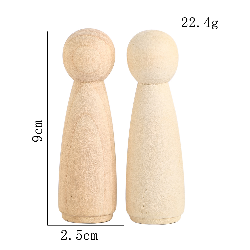 2PCS Wooden Puppet Solidwood C - огляд і ціна Party Games Simple