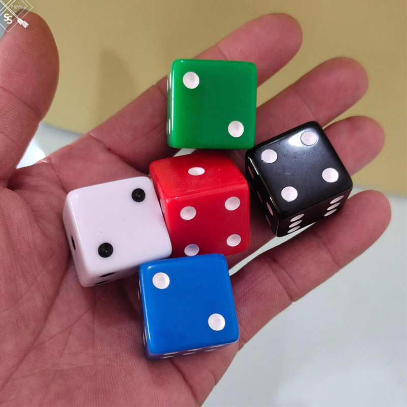 D6 Square Dice Cubes 25MM with - огляд і ціна Party Games Gamecube