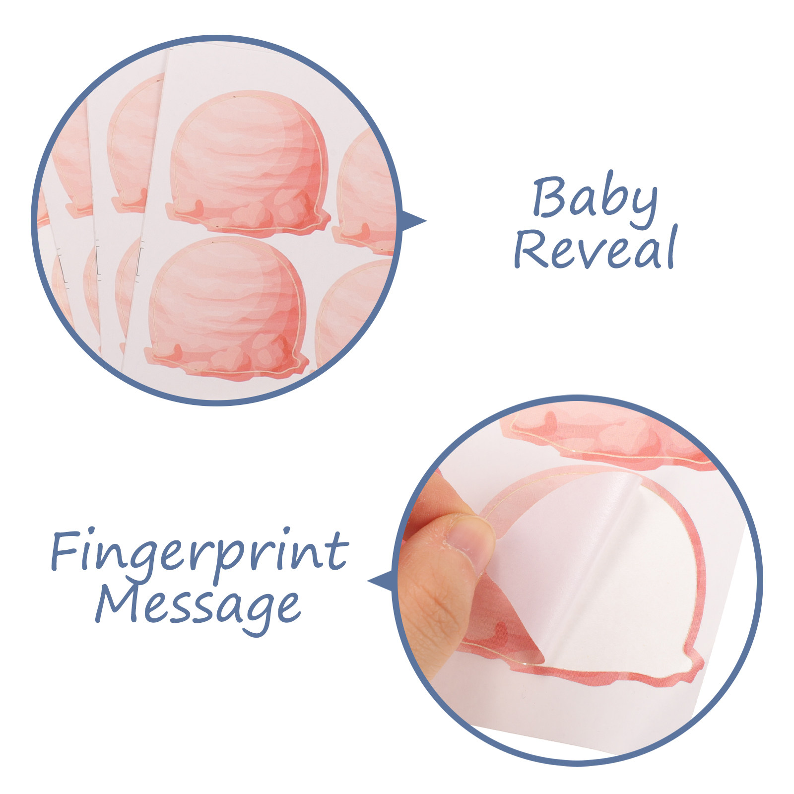 1Set Gender Reveal Game Card P - огляд і ціна Party Games Baby Shower