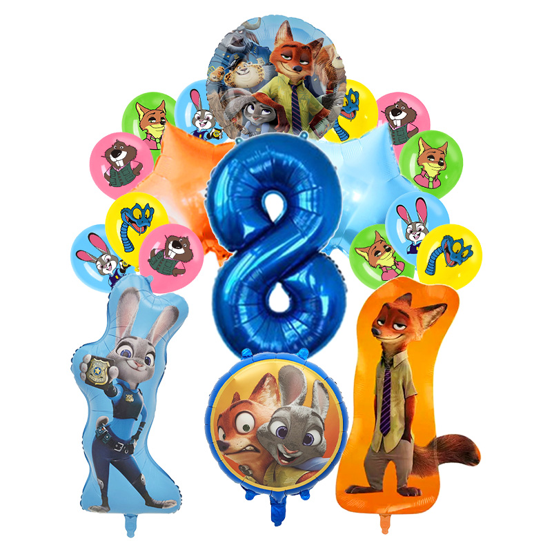 Zootopia Birthday Party Decora - огляд і ціна Zootopia Party Games