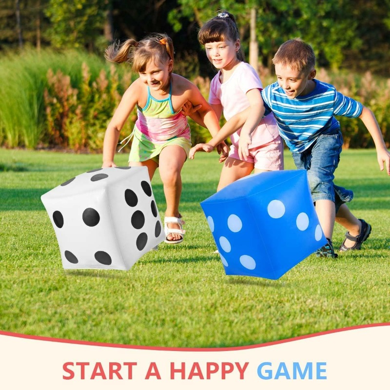 Giant PVC Inflatable Dice Game - огляд і ціна Party Games Gamecube