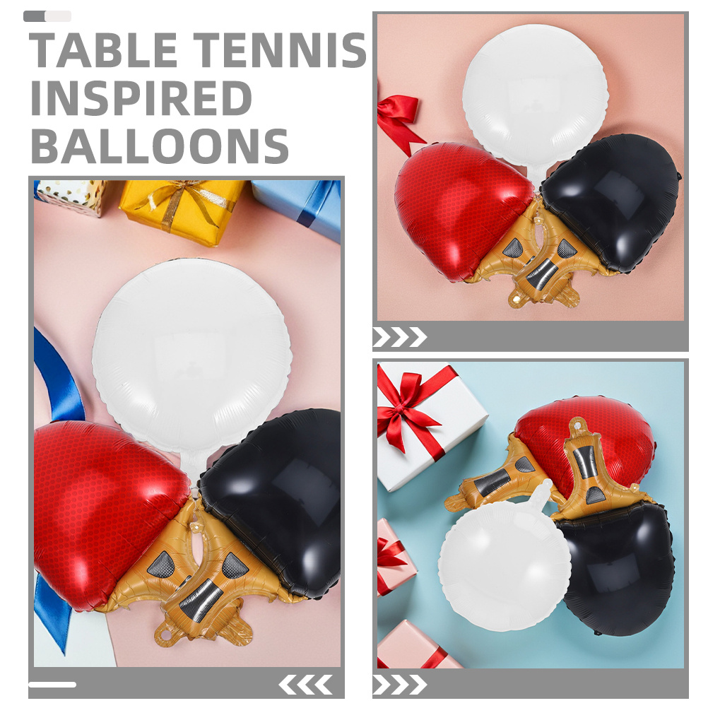 9pcs Table Reusable Foil Sport - огляд і ціна Party Games Bunny