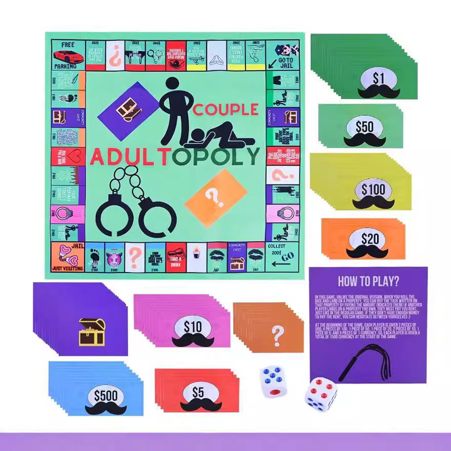 Couple Chessboard Monopolys Pa - огляд і ціна Party Games Usa