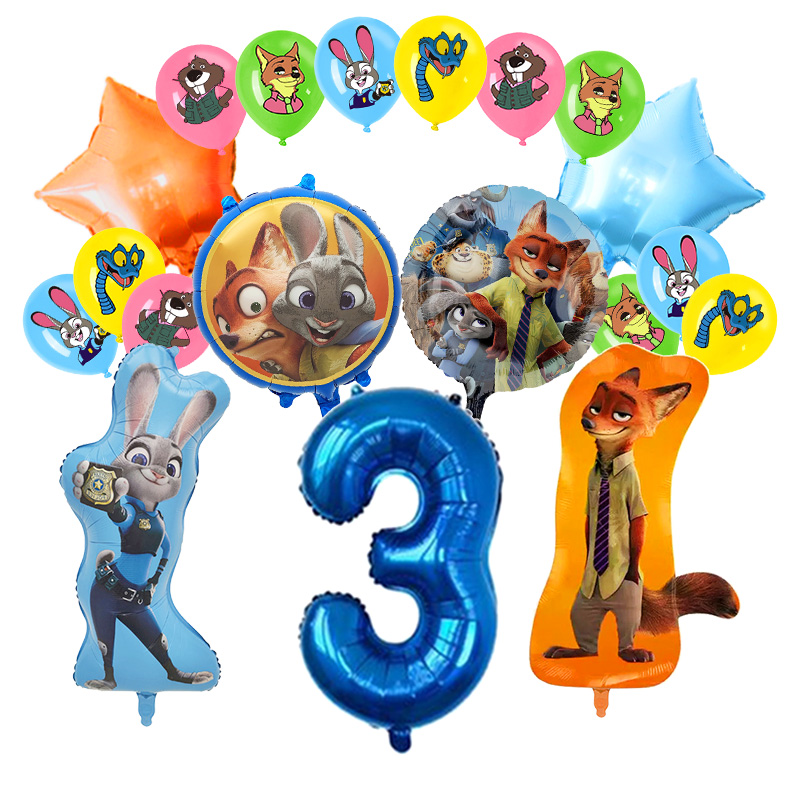 Zootopia Birthday Party Decora - огляд і ціна Zootopia Party Games