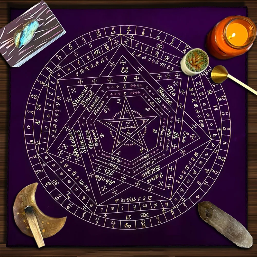Tarot Card Tablecloth Sigillum - огляд і ціна Zodiac Party Games