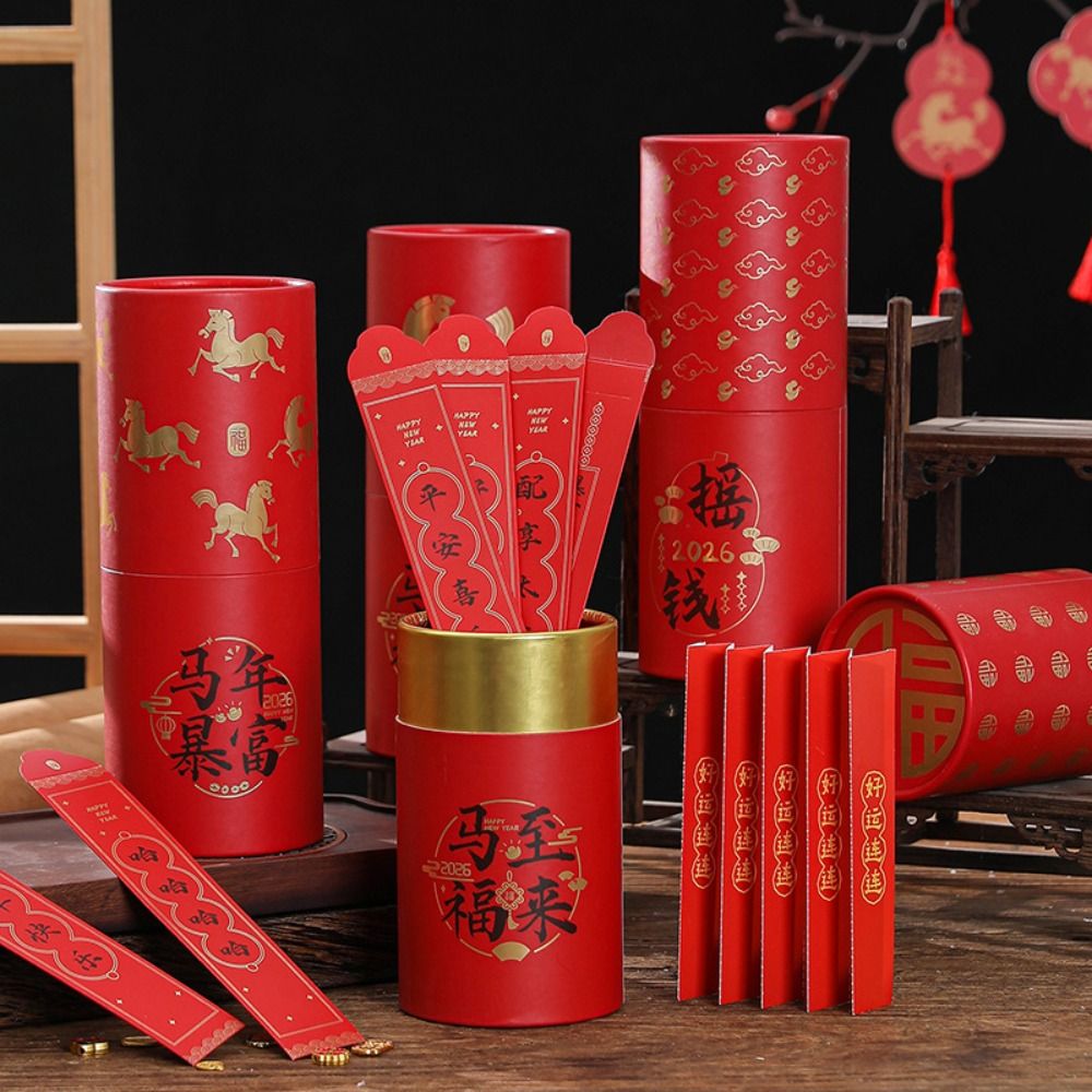 Zodiac Hores Draw Lots Red Env - огляд і ціна Zodiac Party Games