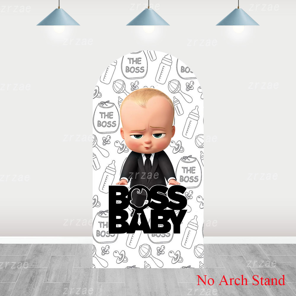 Boss Baby Arch Cover Backdrop  - огляд і ціна Party Games Baby Shower