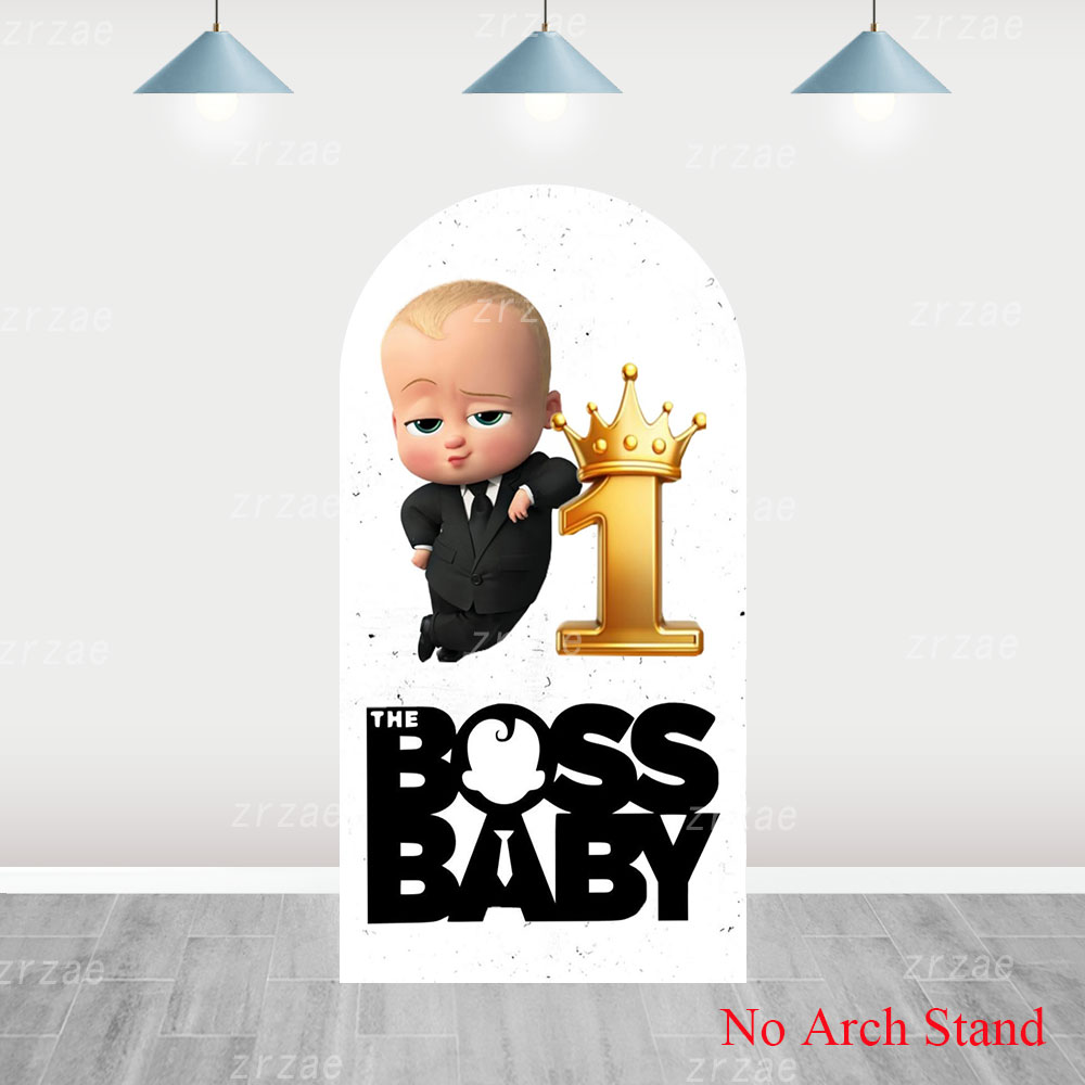 Boss Baby Arch Cover Backdrop  - огляд і ціна Party Games Baby Shower