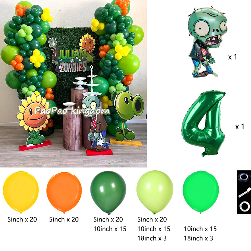 Plants Vs. Z-Zombies Balloons  - огляд і ціна Party Games Bunny
