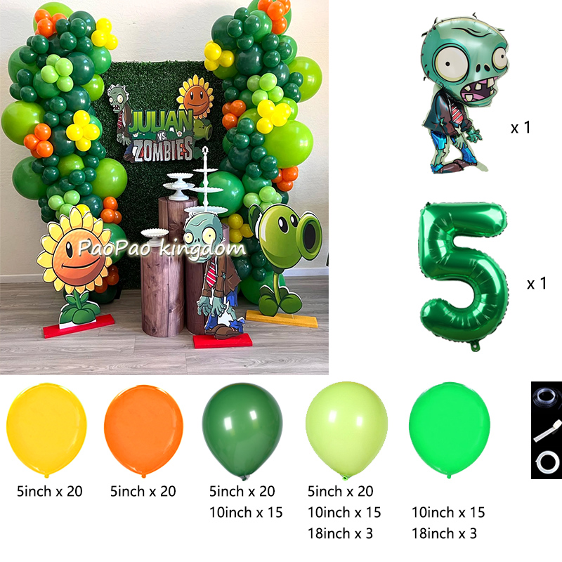Plants Vs. Z-Zombies Balloons  - огляд і ціна Party Games Bunny