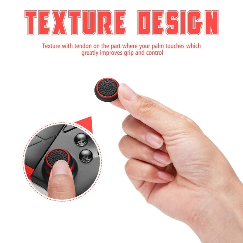 4PCS/10PCS Non-slip Silicone A - огляд і ціна Party Games Playstation