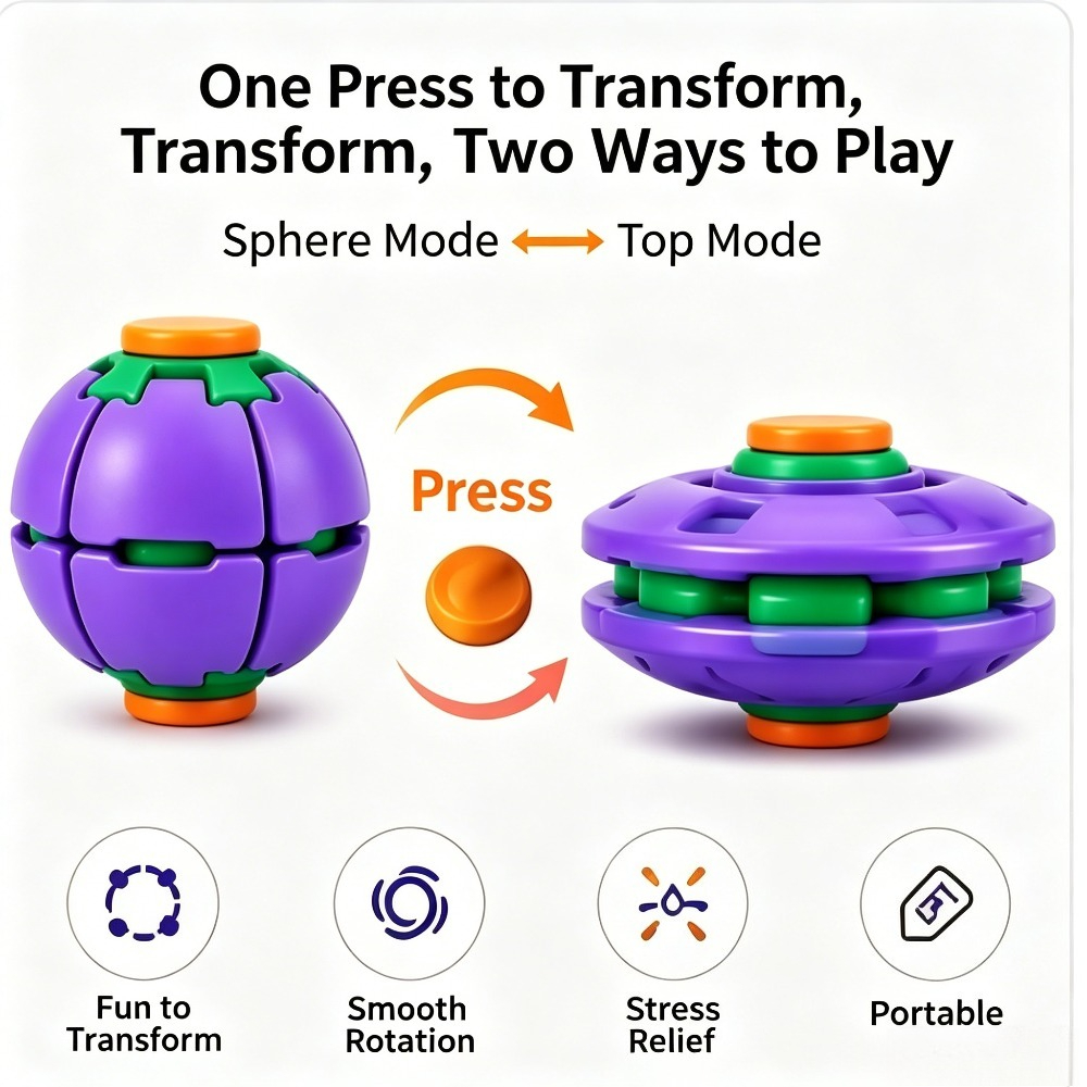 Transforming Fidget Spinner Ba - огляд і ціна Party Games Event