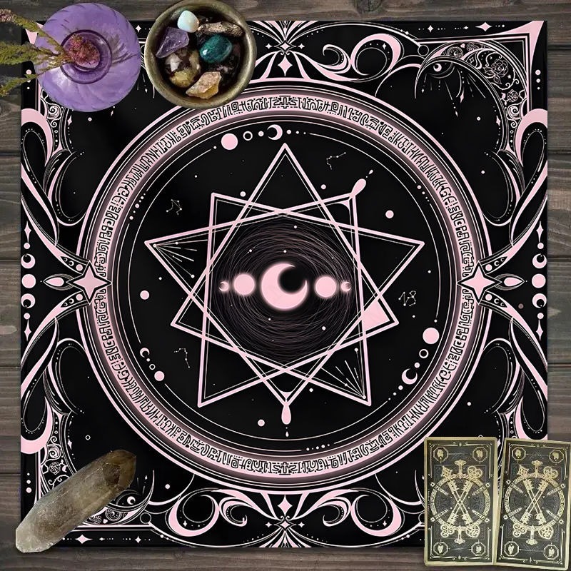 1pc Tarot Card Tablecloth, 12  - огляд і ціна Zodiac Party Games
