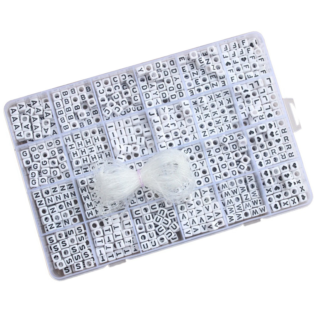 1200pcs Alphabet Beads Set 6Mm - огляд і ціна Party Games Gamecube