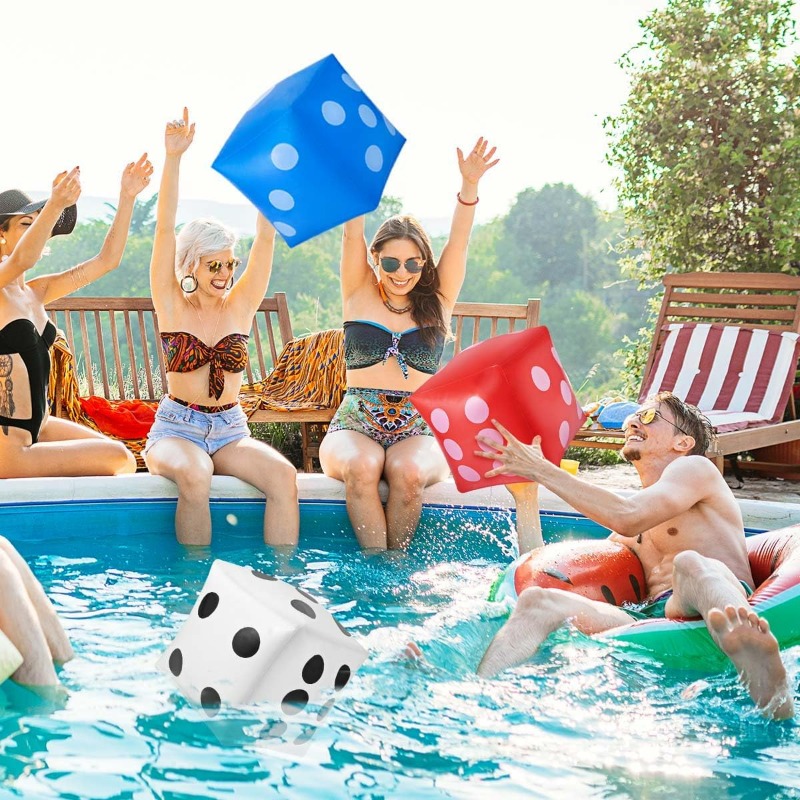 Mega Inflatable PVC Dice for I - огляд і ціна Party Games Gamecube