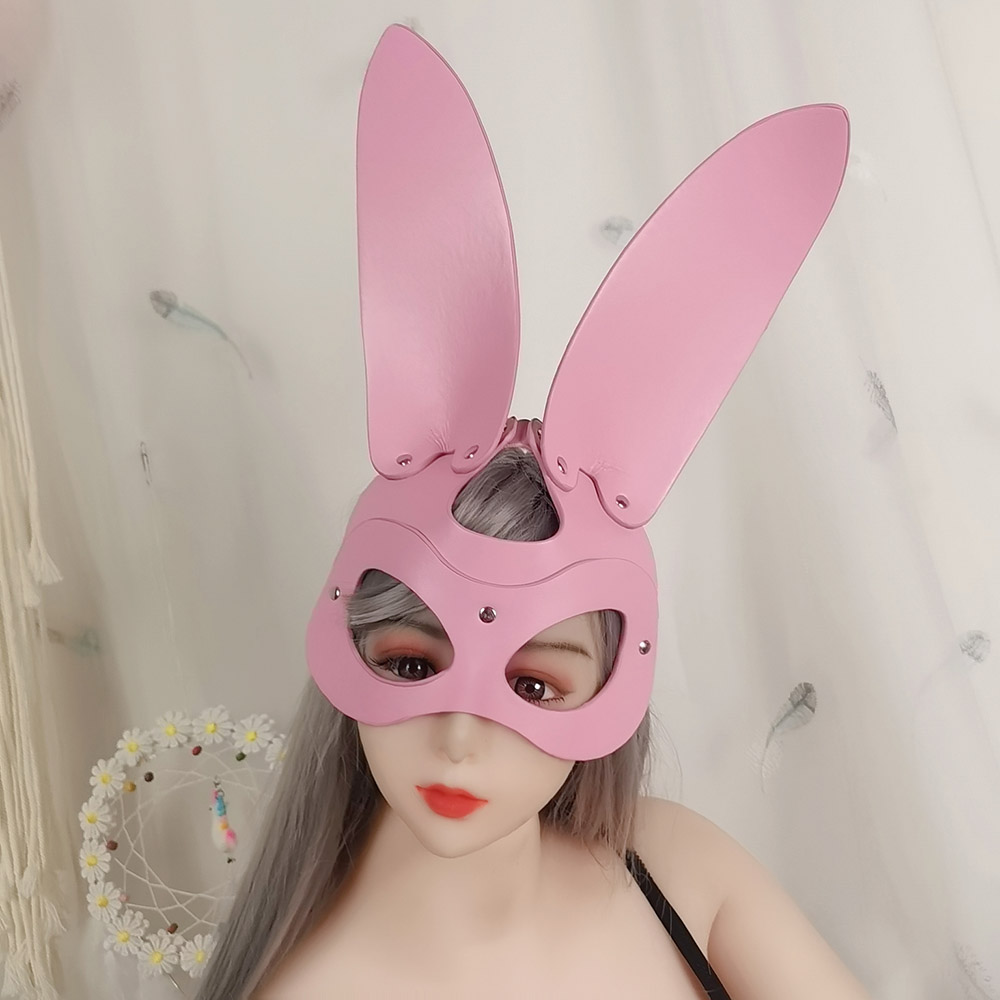 Bunny Mask Rabbit Ears Half Ma - огляд і ціна Party Games Bunny
