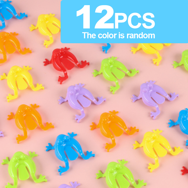 12 Pcs Jumping Frog Bounce Fid - огляд і ціна Party Games Usa