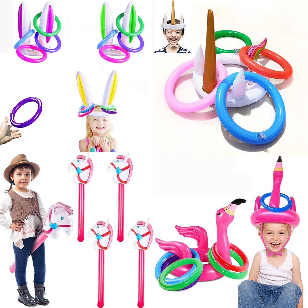 Inflatable Horsehead Stick Uni - огляд і ціна Party Games Bunny