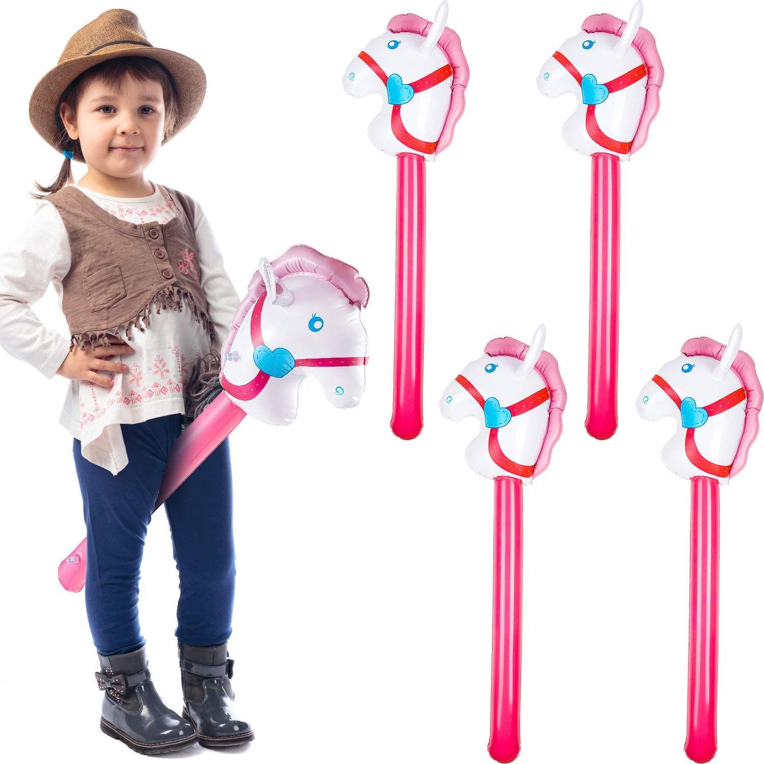 Inflatable Horsehead Stick Uni - огляд і ціна Party Games Bunny