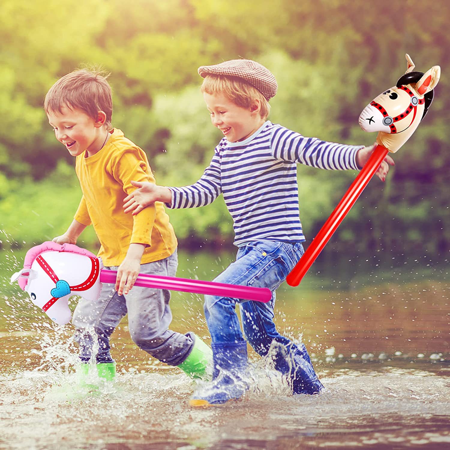 Inflatable Horsehead Stick Uni - огляд і ціна Party Games Bunny