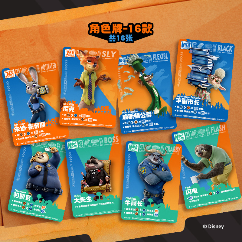 Card Fun Disney Zootopia Board - огляд і ціна Zootopia Party Games