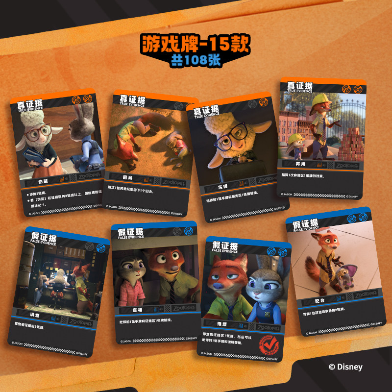 Card Fun Disney Zootopia Board - огляд і ціна Zootopia Party Games