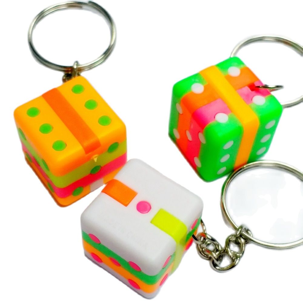 10Pc 2cm Puzzle Dice Cube Key  - огляд і ціна Party Games Gamecube