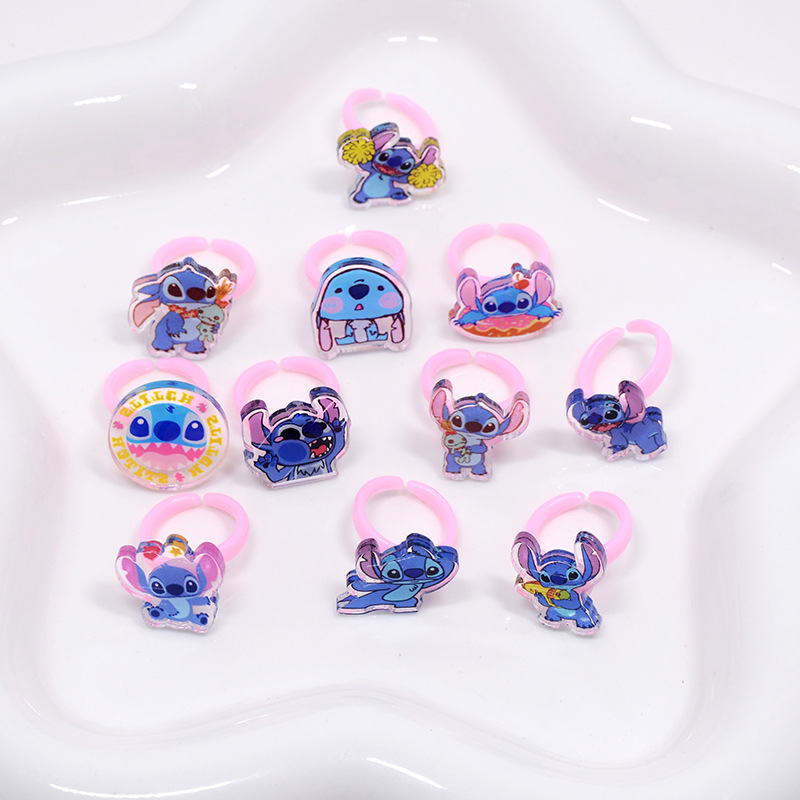 Stitch Acrylic Ring 10/20pcs K - огляд і ціна Party Games Children