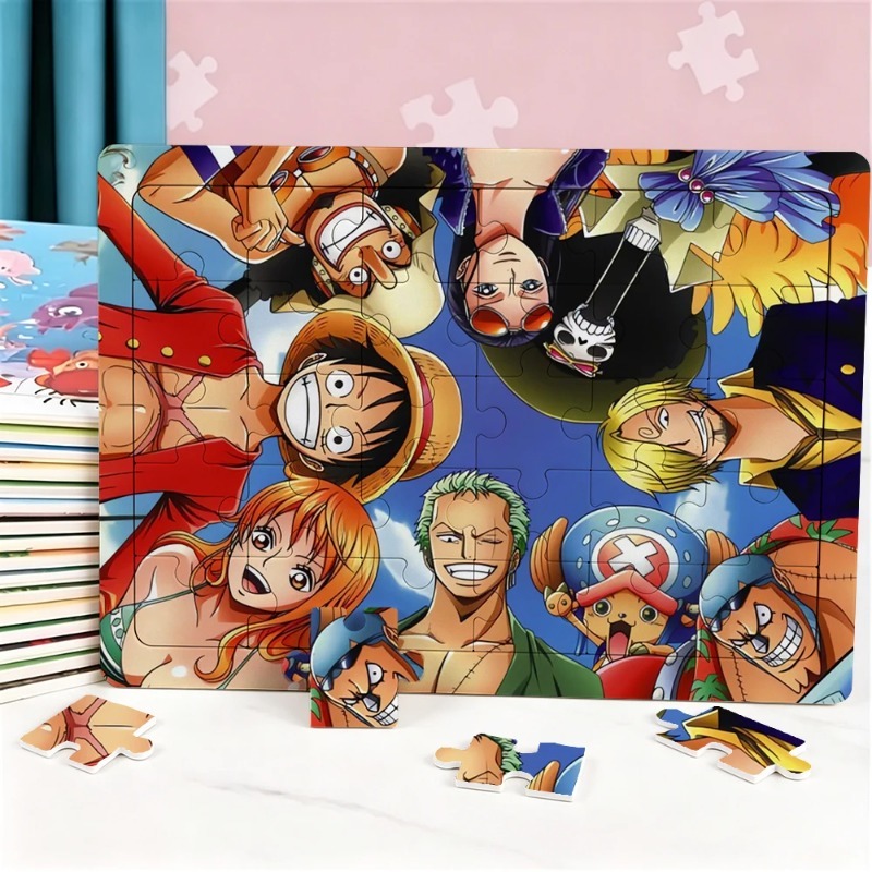 30pcs One Piece Puzzle Cartoon - огляд і ціна Party Games Simple