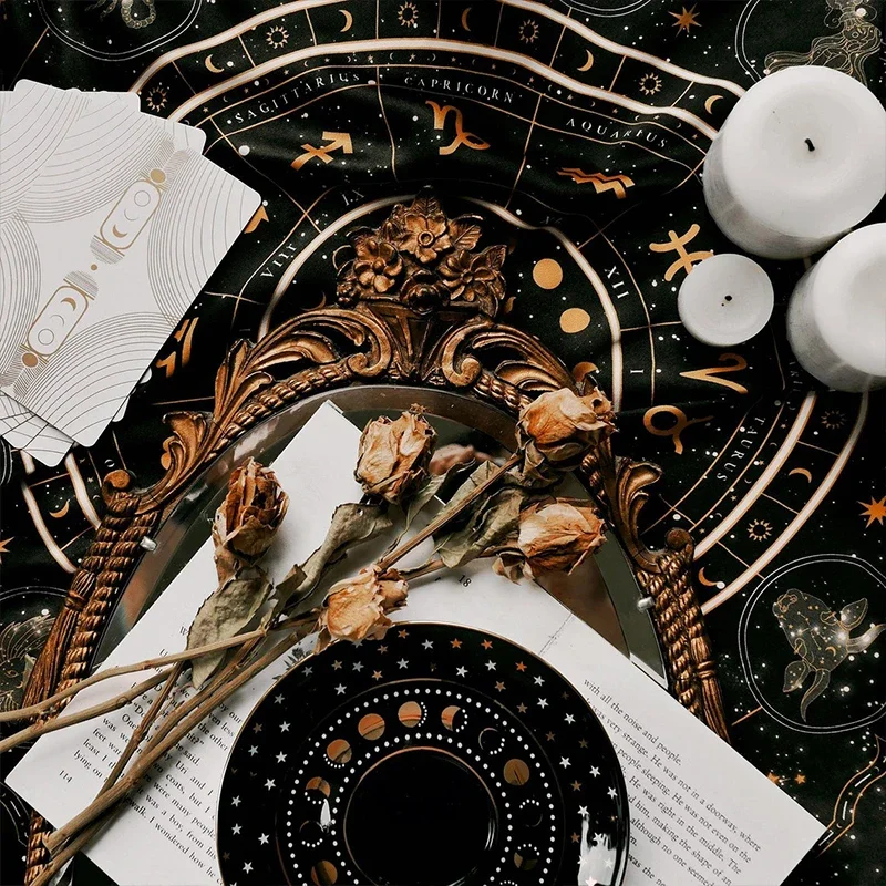 Tarot Cloth Zodiac Wheel Astro - огляд і ціна Zodiac Party Games