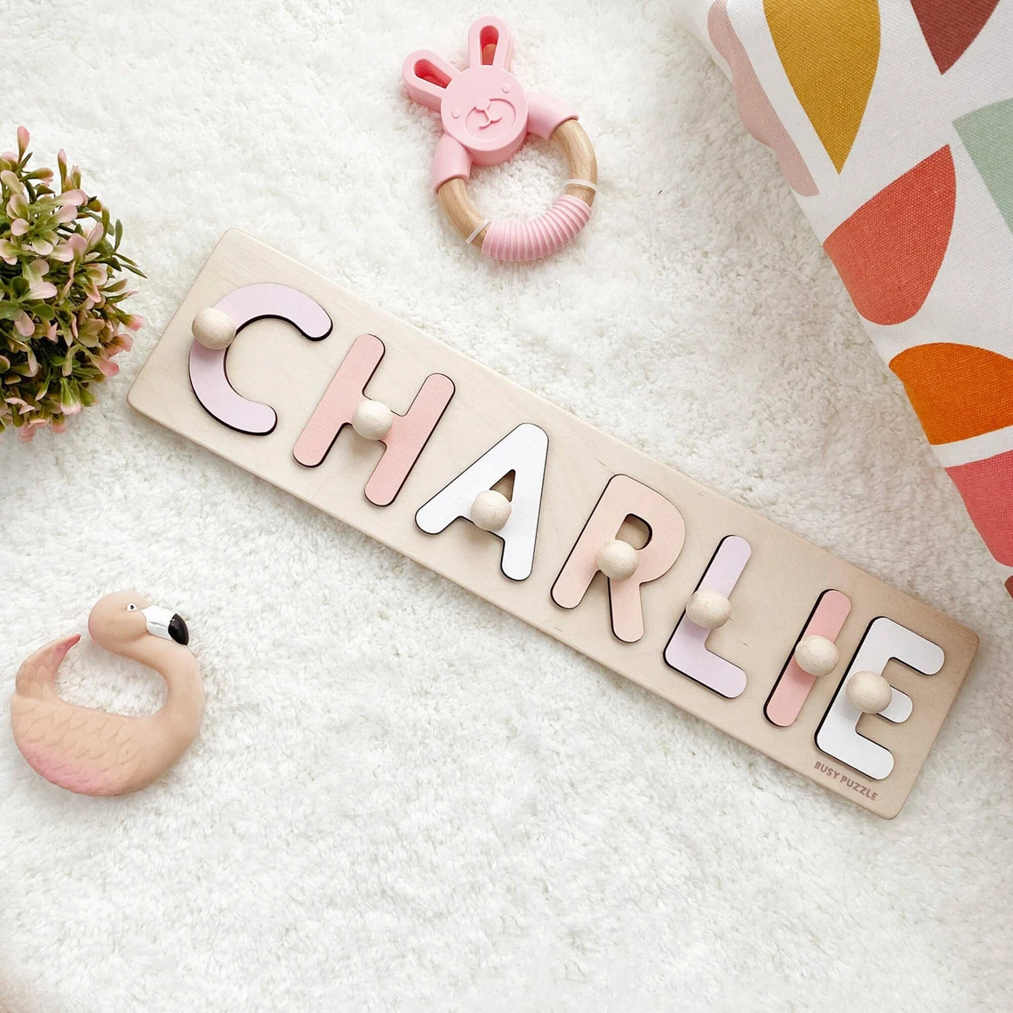 Personalized Name Puzzle With  - огляд і ціна Party Games Baby Shower