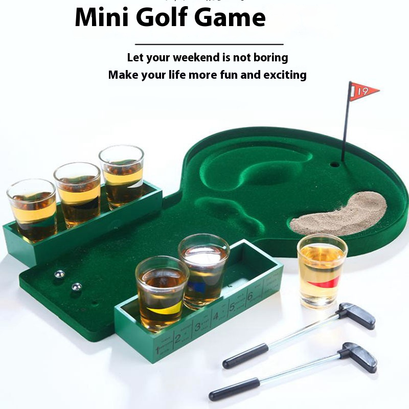 Mini Golf Table Games Toy Bar  - огляд і ціна Party Games Golf