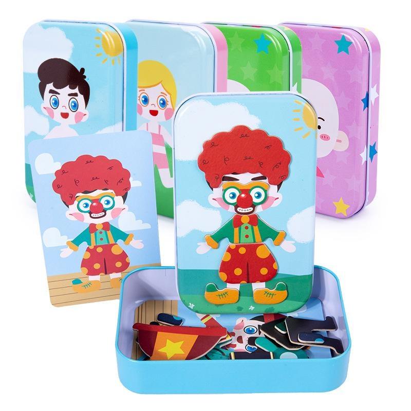 Magnetic Dress Up Puzzle Toys  - огляд і ціна Party Games Gamecube