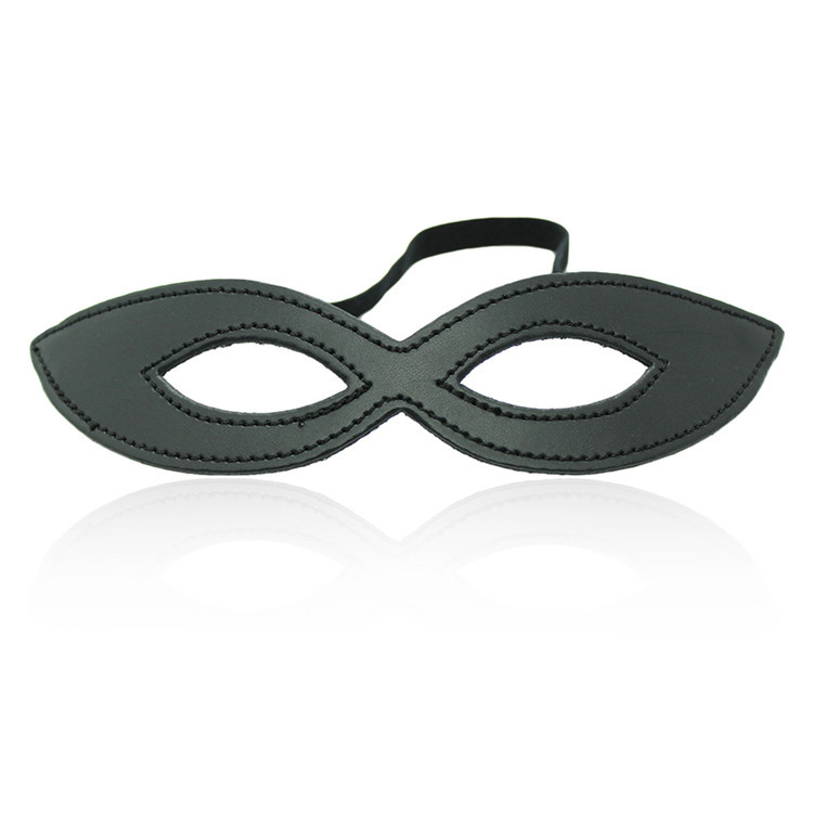Black Leather Eye Mask For Sex - огляд і ціна Party Games Mystery