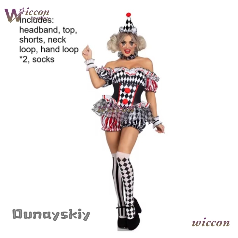 Women Clown Cosplay Costume Ci - огляд і ціна Party Games Free Online