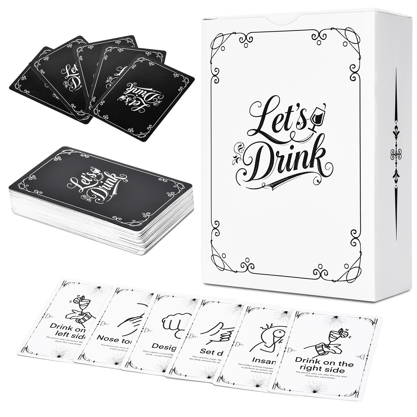 Adult Drinking Game Cards – 52 - огляд і ціна Party Games College