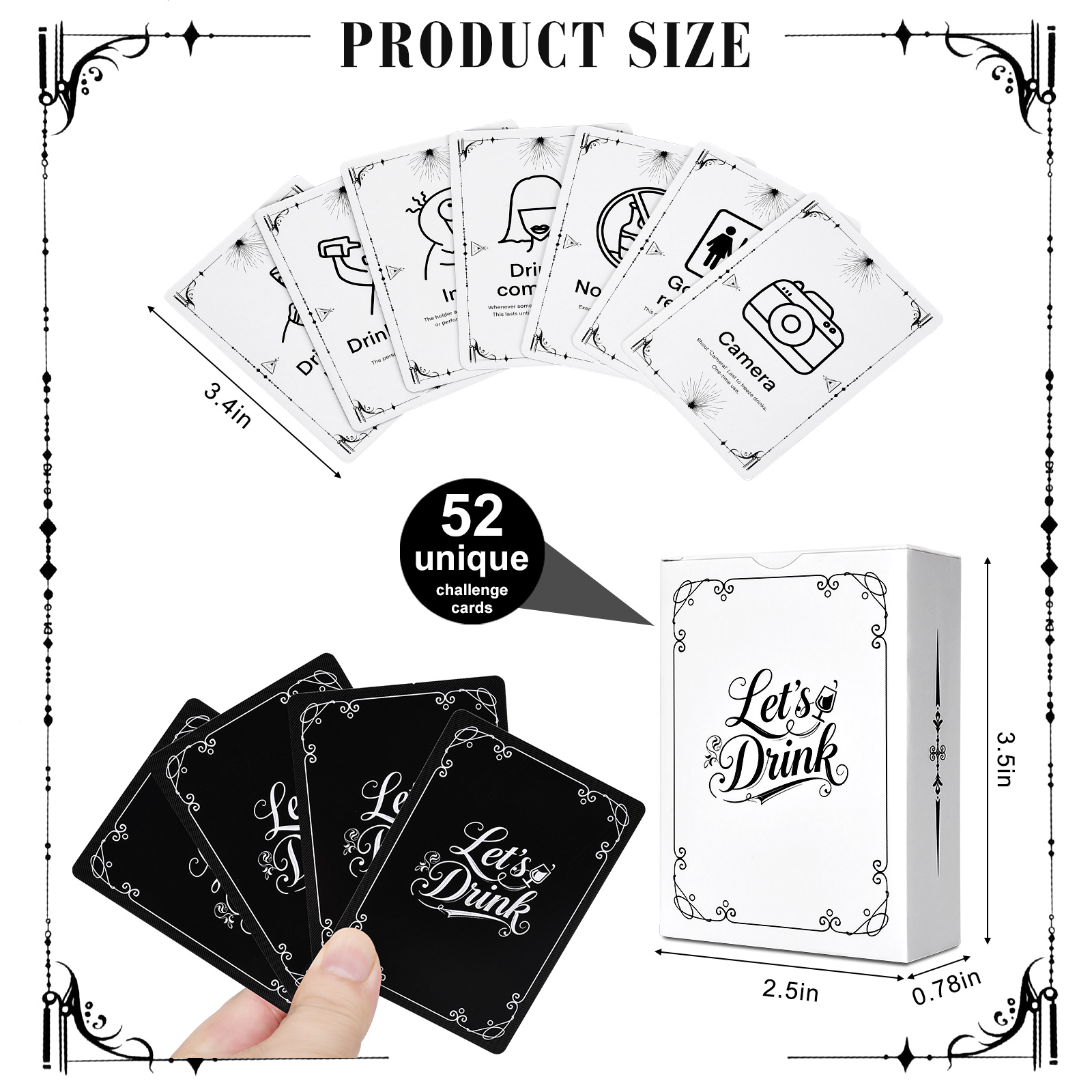 Adult Drinking Game Cards – 52 - огляд і ціна Party Games College