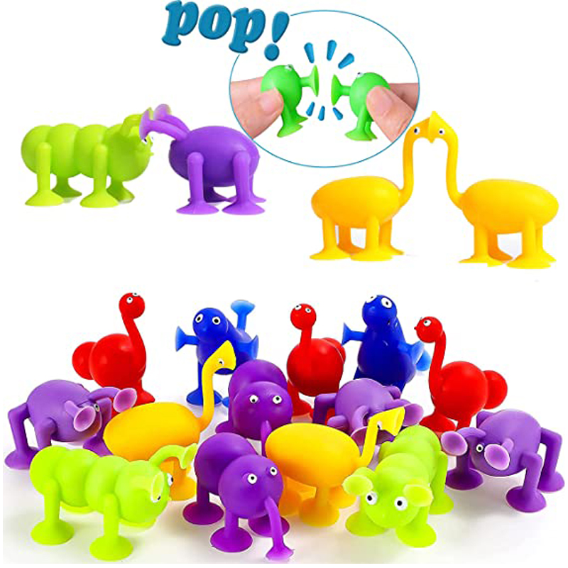 Suction Cup Animal Soft Adhesi - огляд і ціна Party Games Popular