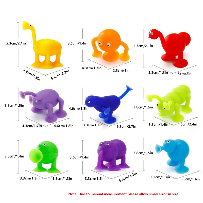 Suction Cup Animal Soft Adhesi - огляд і ціна Party Games Popular