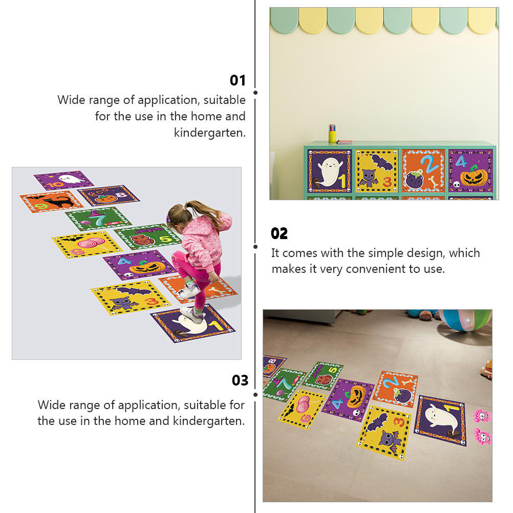 Hopscotch Floor Stickers PVC D - огляд і ціна Party Games Simple