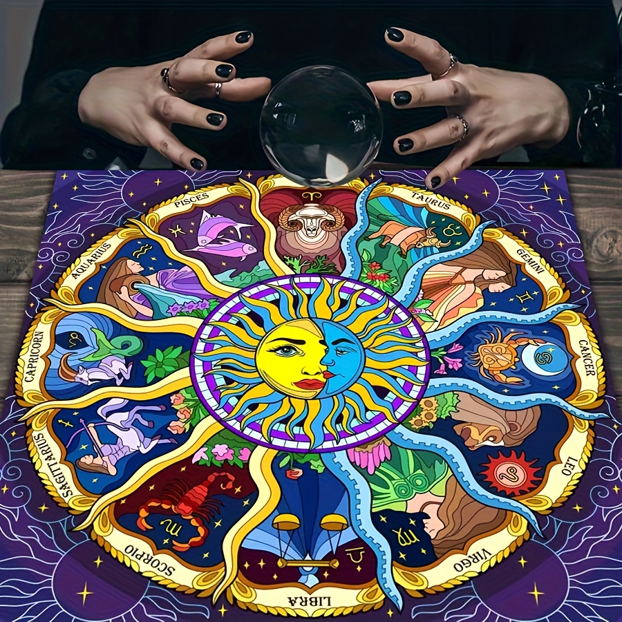 1PC Tarot Card Tablecloth, Mys - огляд і ціна Party Games Mystery