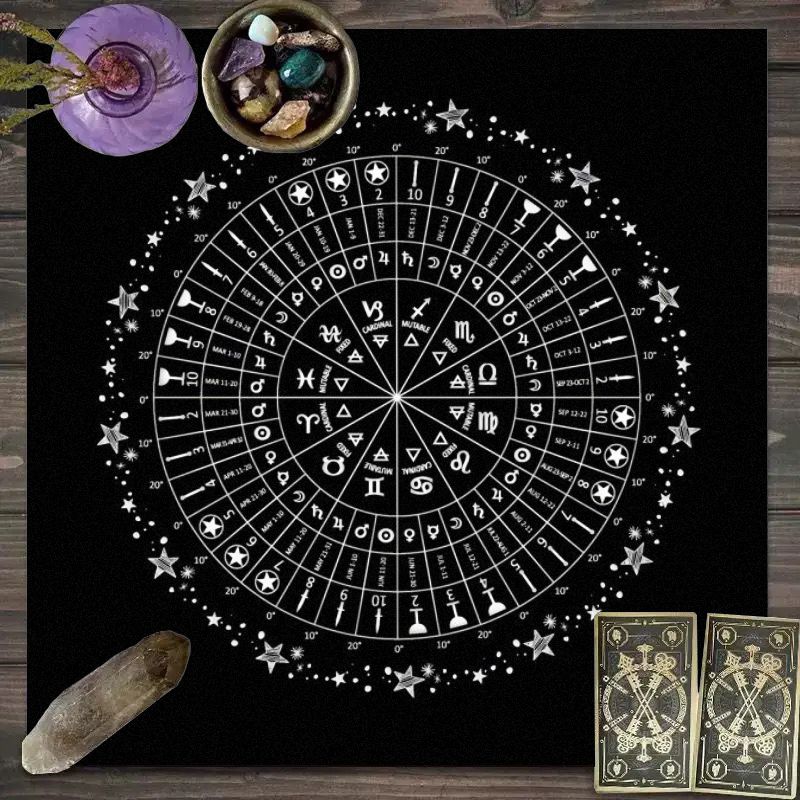 1PC Tarot Card Tablecloth, Mys - огляд і ціна Party Games Mystery