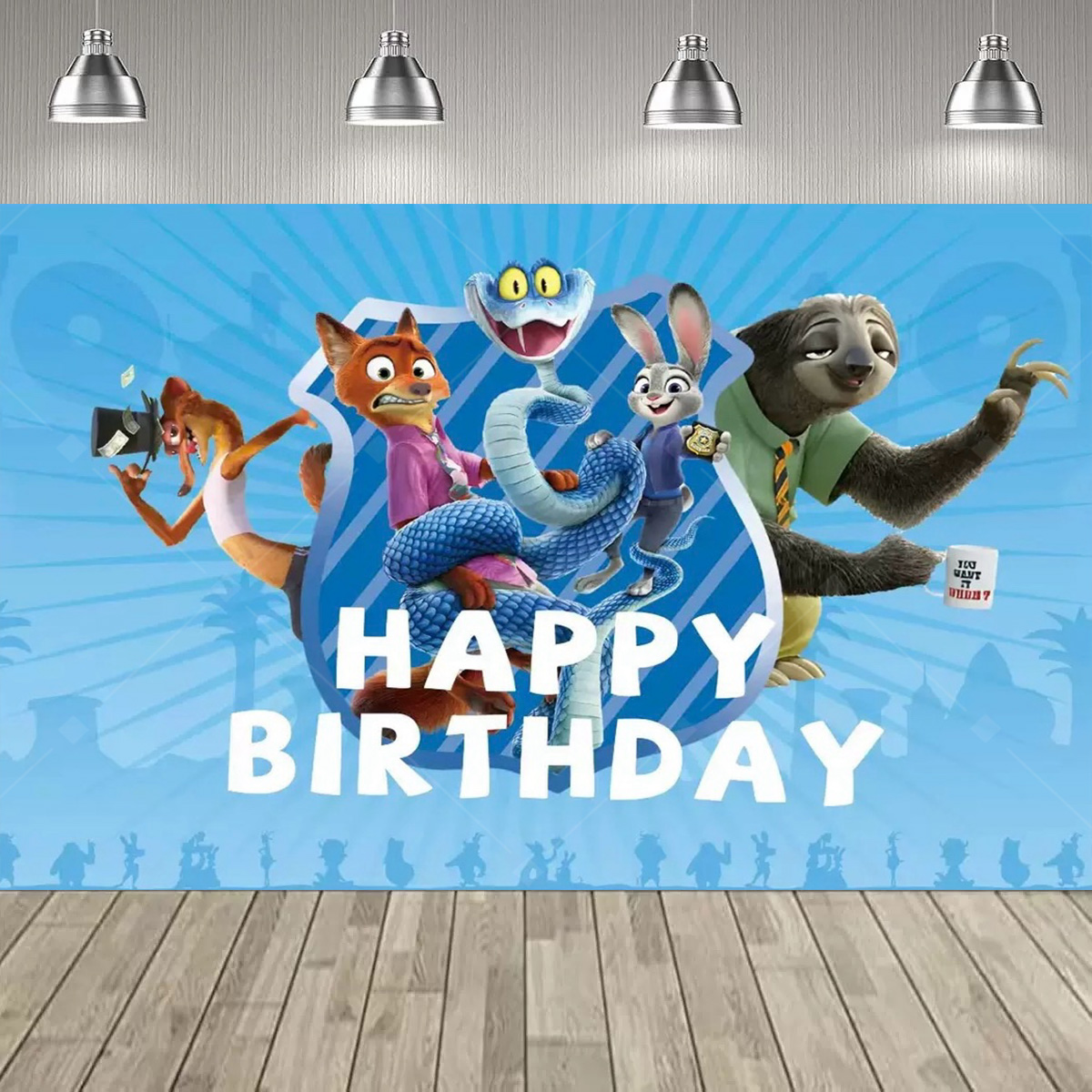 Cartoon Zootopia Party Decorat - огляд і ціна Zootopia Party Games