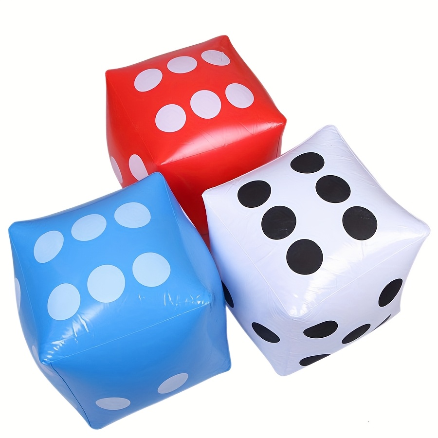 1-10PCS Inflatable Dice Jumbo  - огляд і ціна Party Games Gamecube