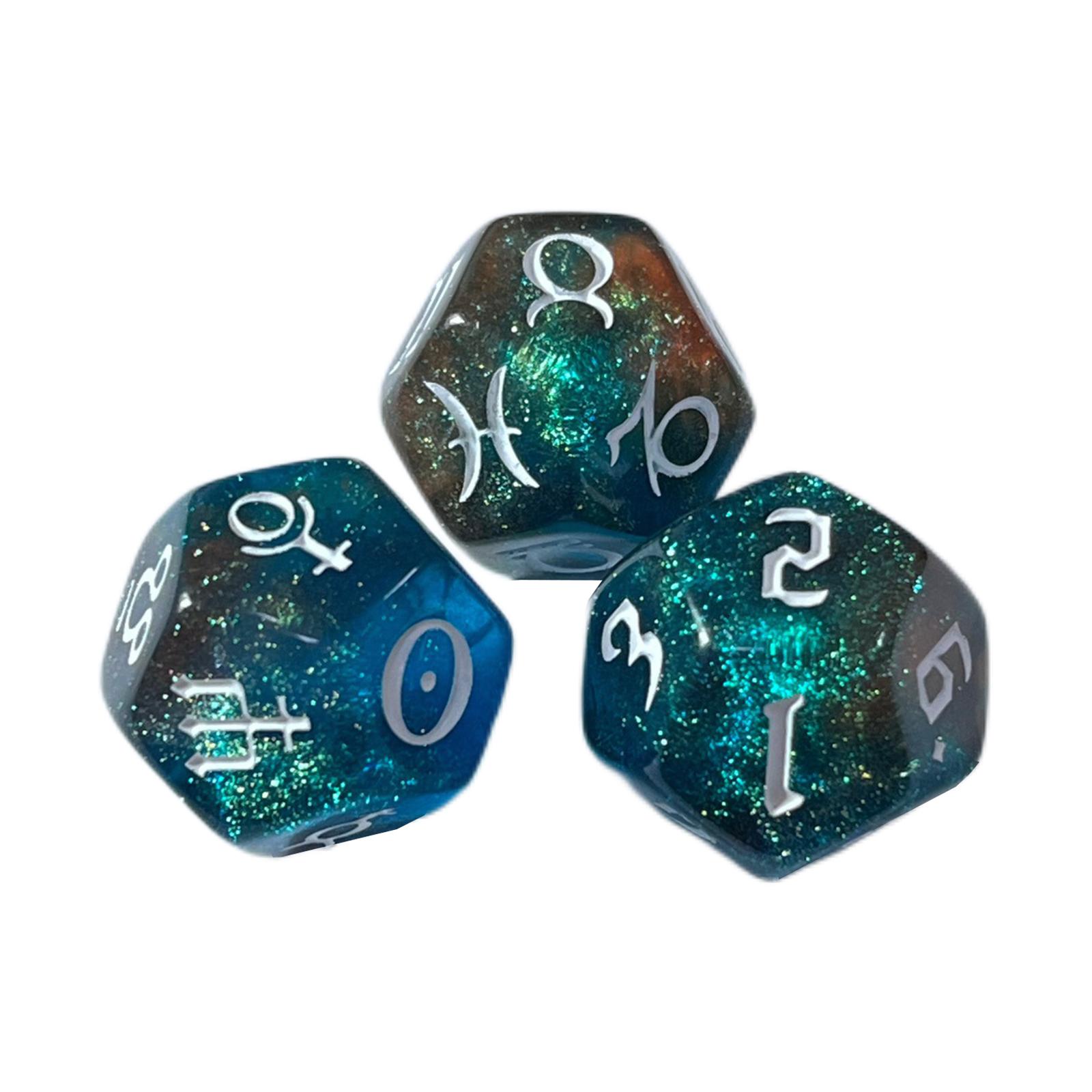 Dodecahedron Astrology Dice Ac - огляд і ціна Zodiac Party Games