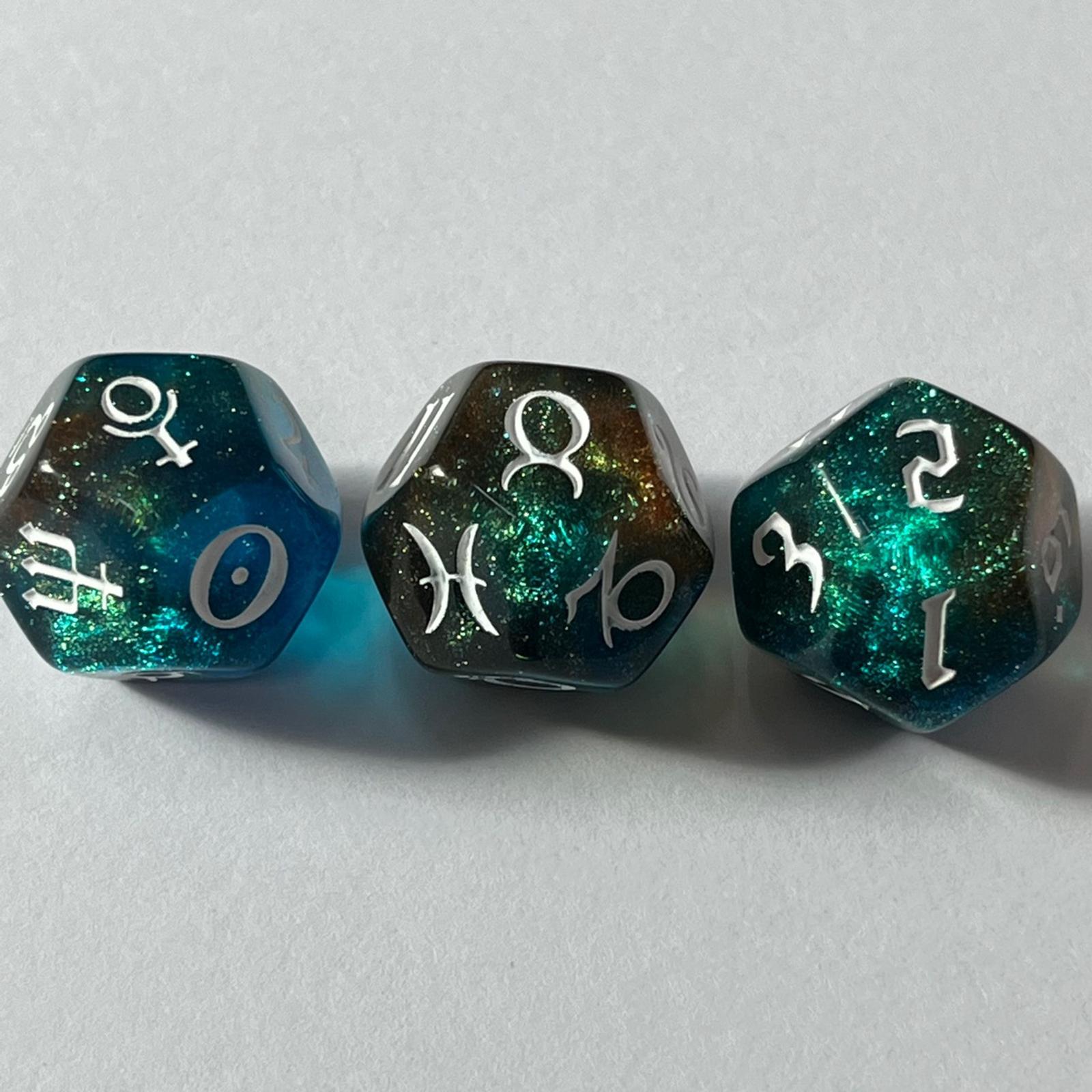 Dodecahedron Astrology Dice Ac - огляд і ціна Zodiac Party Games